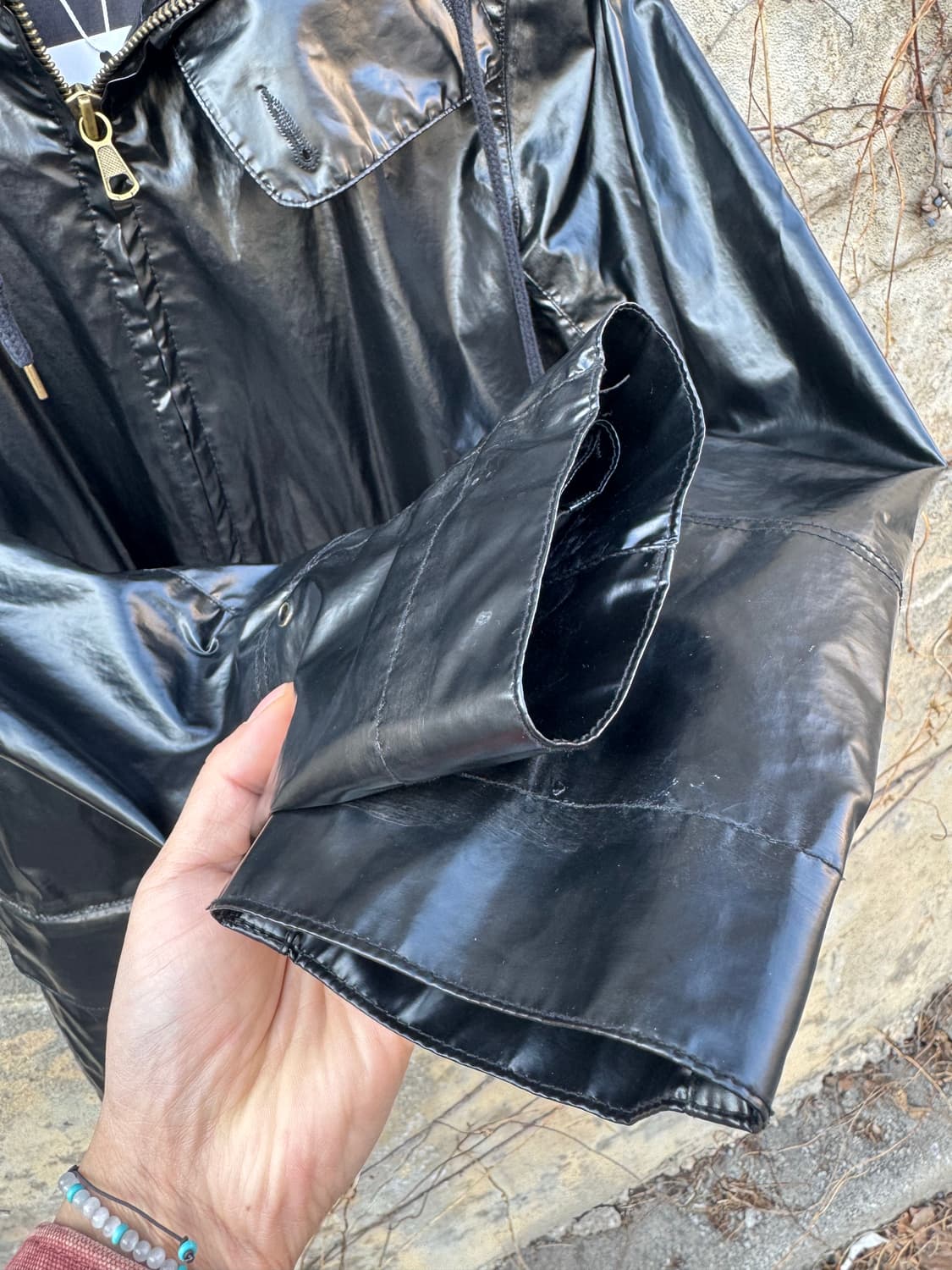 폴로 랄프로렌 빈티지 레인 코트 여성 상품이미지5