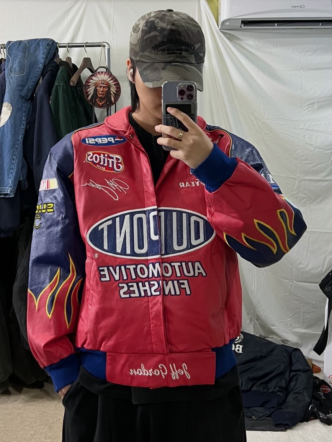 제프해밀턴 듀퐁 가죽자켓 레이싱자켓 상품이미지3