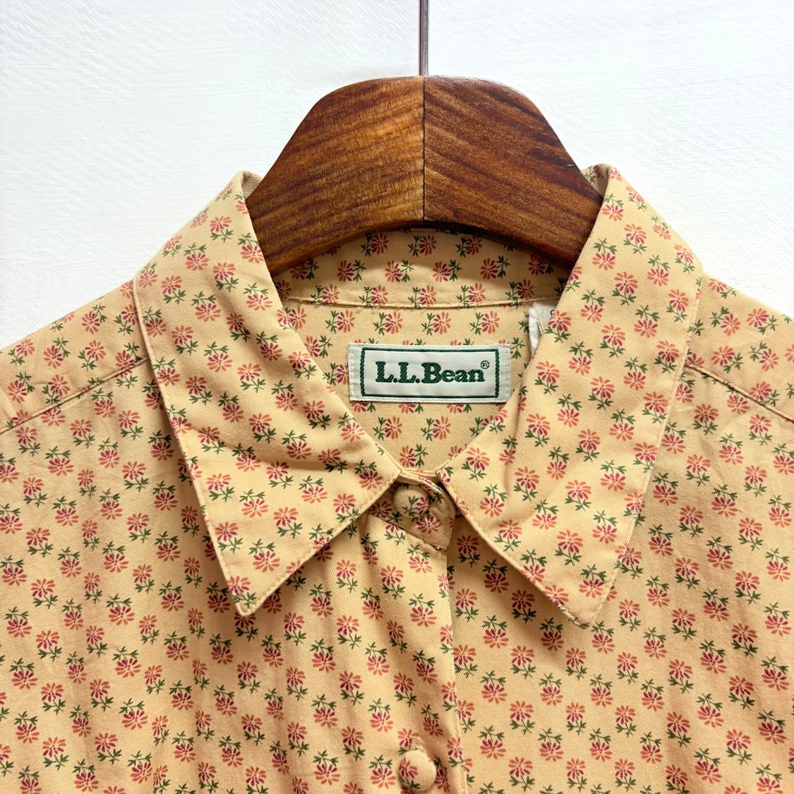 L.L.Bean 엘엘빈 플라워 코튼 블라우스 셔츠  상품이미지2