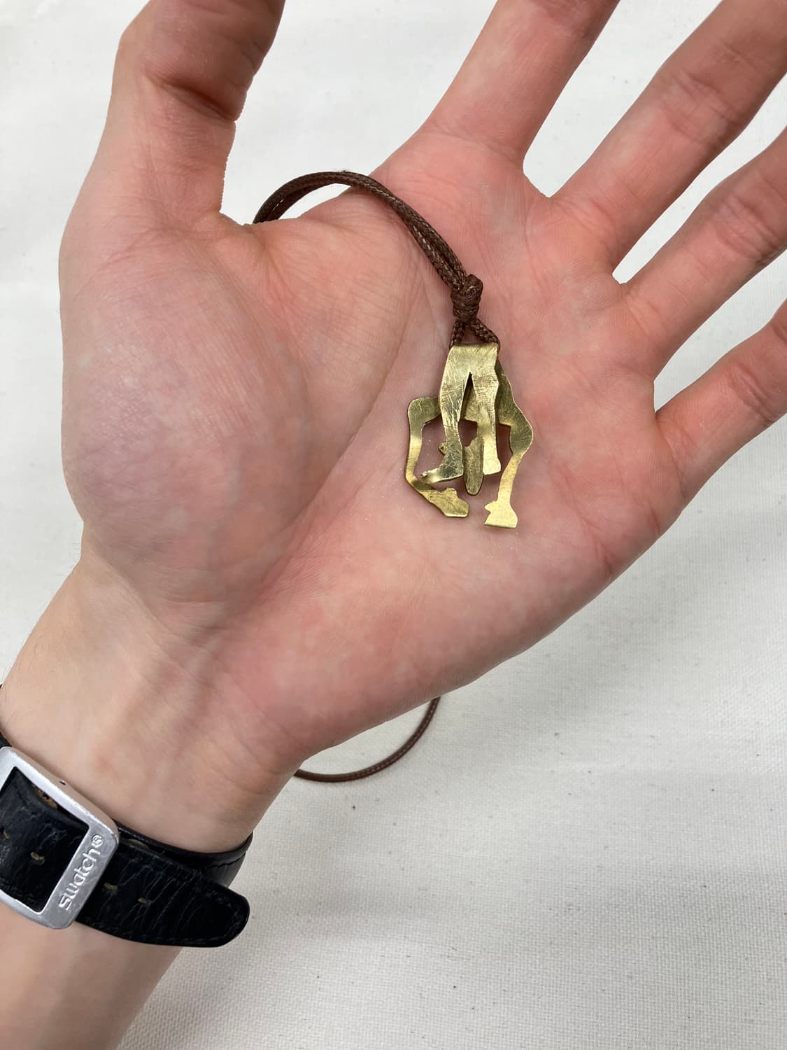 Hangman Pendant Necklace (Bronze) 상품이미지4