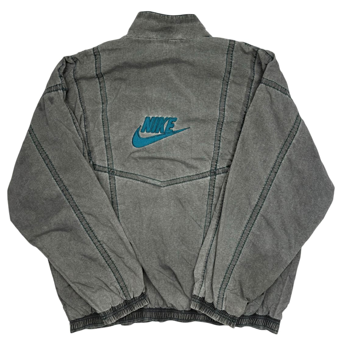 90s 나이키 올드스쿨 빅 로고 그레이 바람막이 XL  상품이미지4