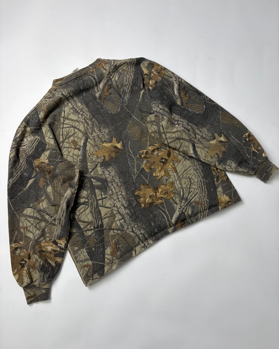 90s Forest Camouflage Long Sleeve Tee 상품이미지2