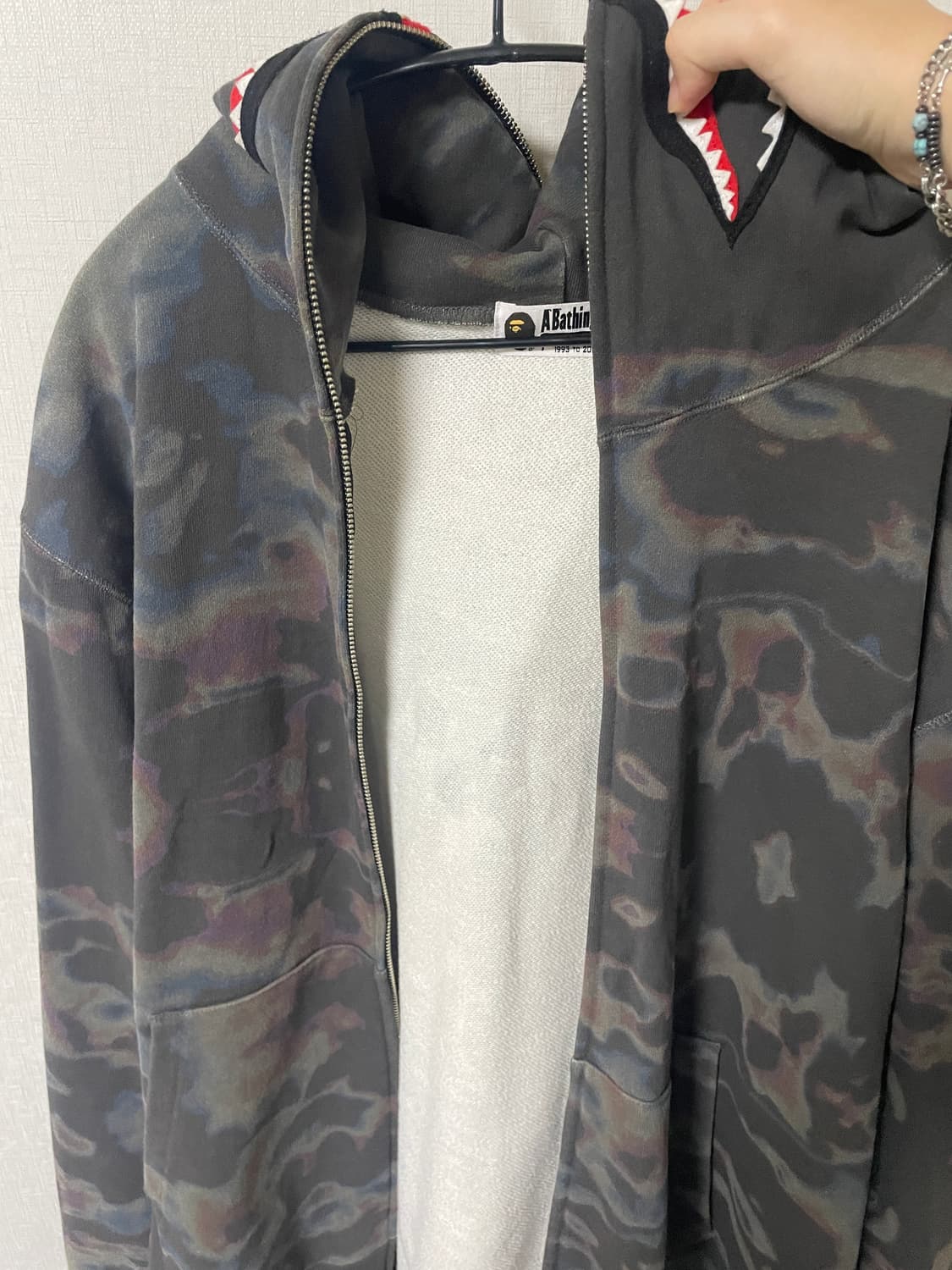 베이프 서모그래피 샤크후드 XXL 상품이미지2