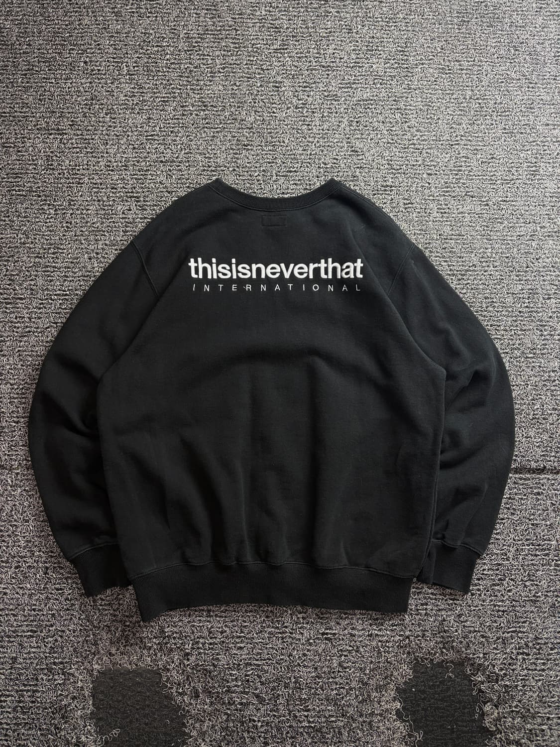 디스이즈네버댓 빅로고 해비코튼 크루넥 맨투맨 3825 상품이미지5