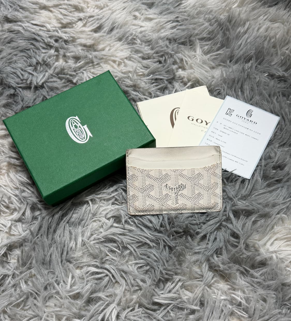 고야드 생쉴피스 카드지갑 화이트 상품이미지1