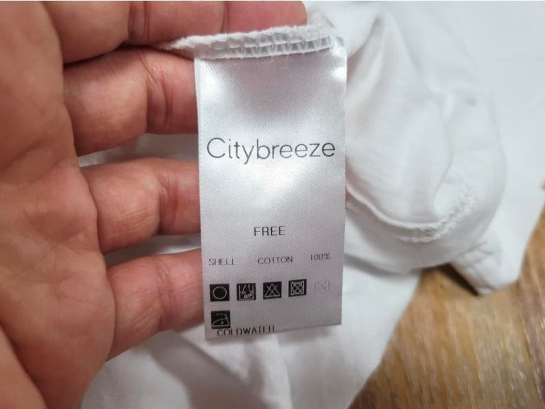 시티브리즈(CTBRZ) 로고 크롭티 55 상품이미지5