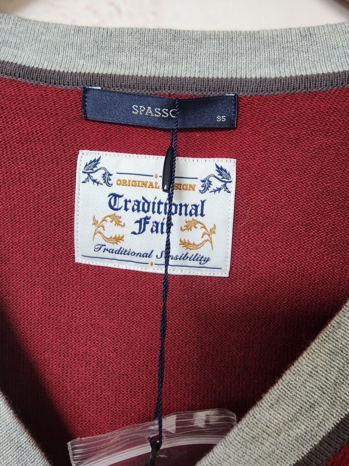 SPASSO 브이넥 가디건 새상품 상품이미지5