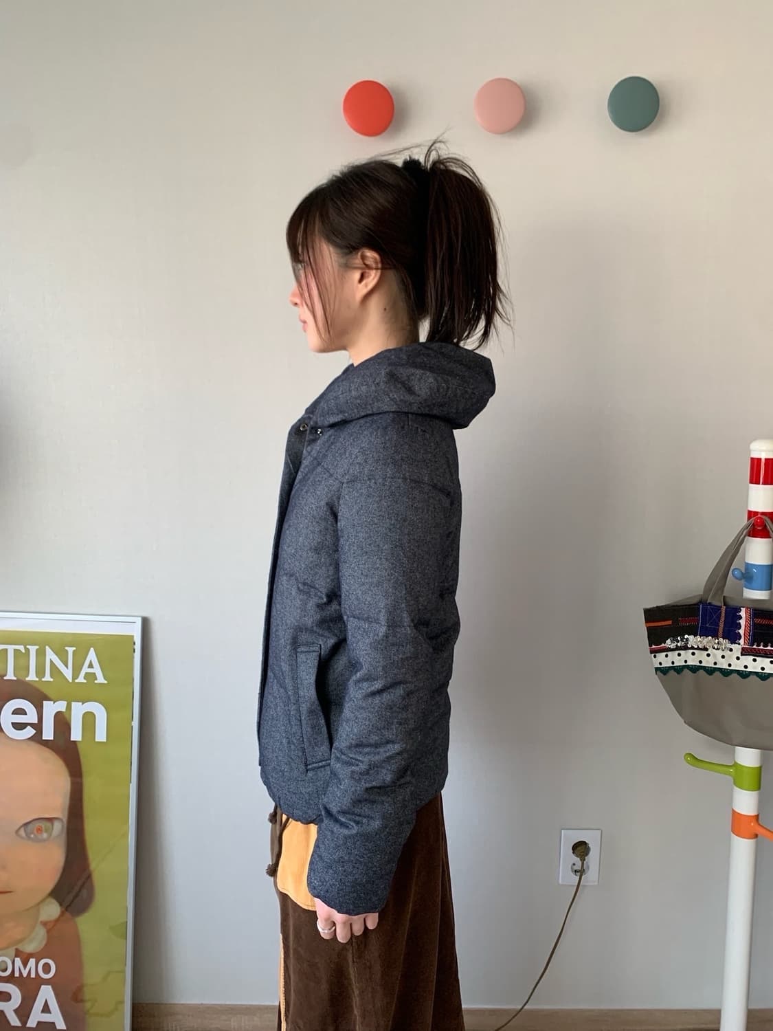 San Francisco denim down jumper 상품이미지7