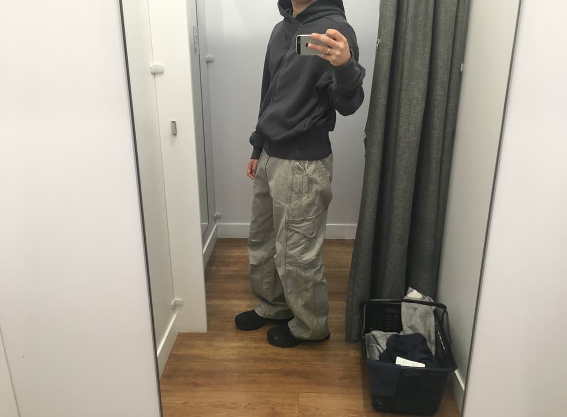 [XL] 누마레 EE 커브드 후드집업 차콜 상품이미지6