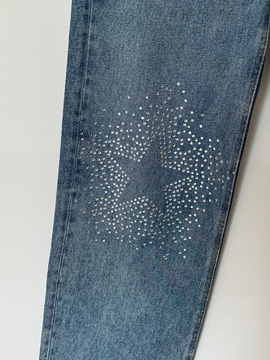 abra 블루 라인스톤 데님 상품이미지3