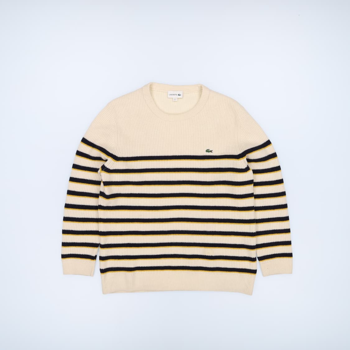105 라코스테 스트라이프 풀오버 니트 스웨터 4173 상품이미지1
