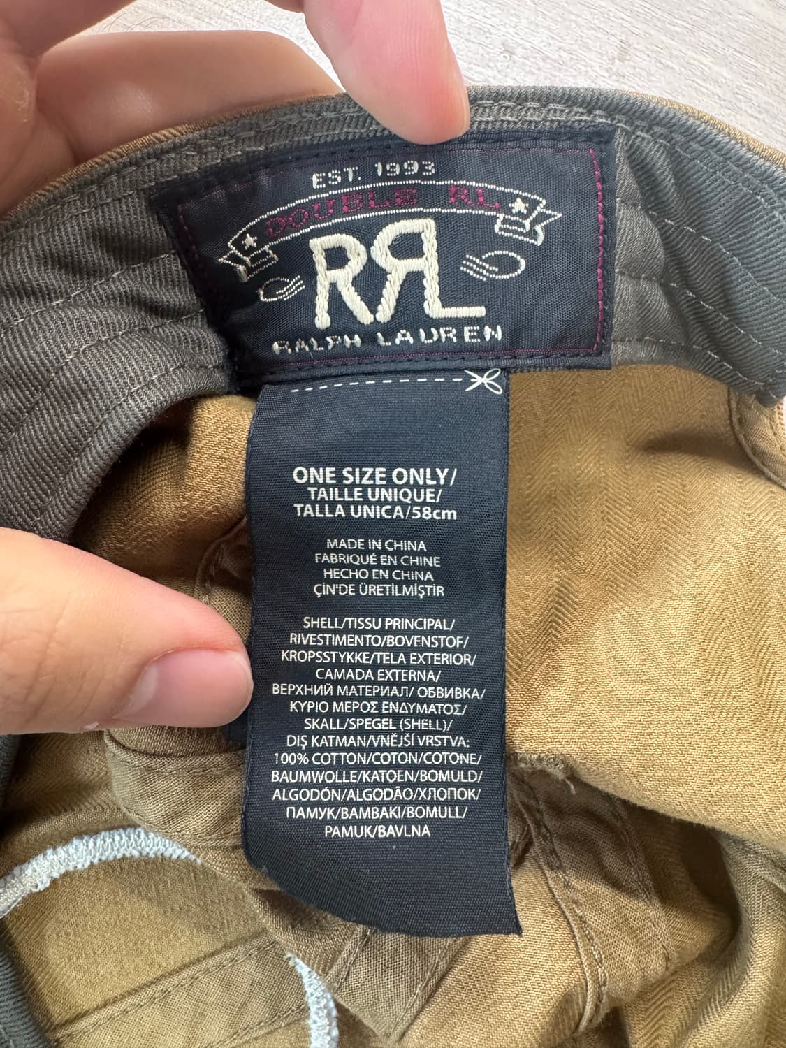 RRL 윙로고 볼캡 상품이미지4