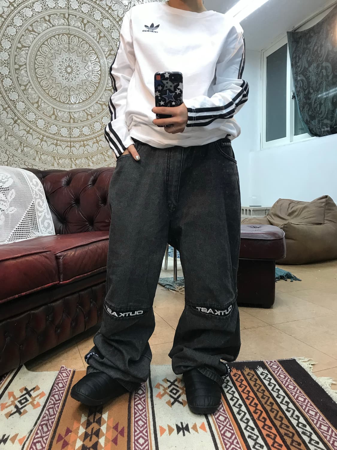 Outkast 빈티지 생지 데님팬츠 상품이미지1