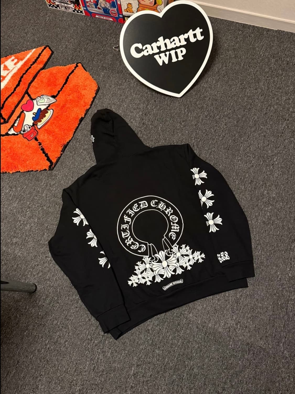 [XXL] 크롬하츠 X 드레이크 러버 보이 후드 마이애미 익스클루시브 상품이미지3