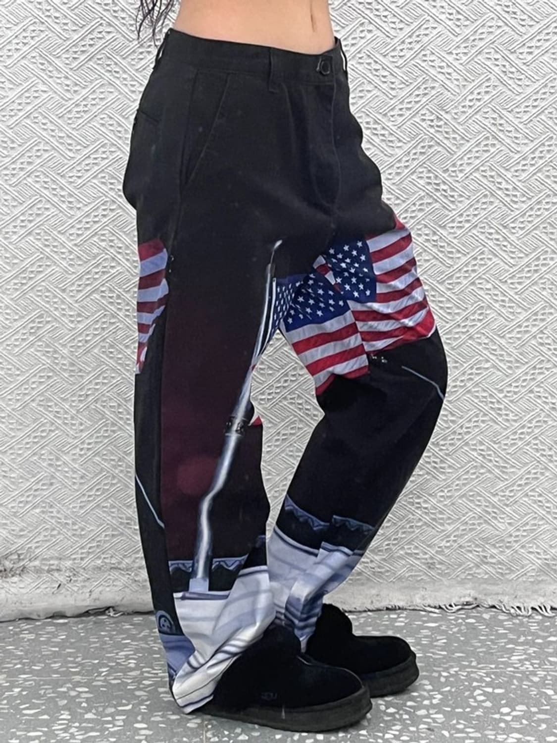 디스이즈네버댓 올드스쿨 키치 펑크 성조기 워크팬츠 M C10005 상품이미지1