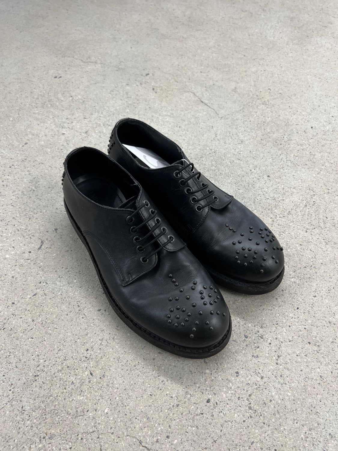 엠포리오 아르마니 스터드 레이스업 더비 상품이미지1