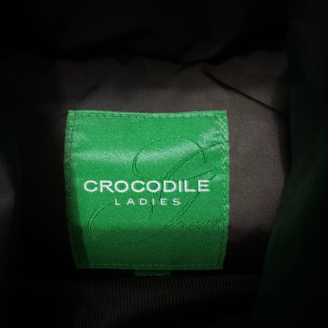 크로커다일 레이디스 덕다운 후드 롱패딩 XL 상품이미지4