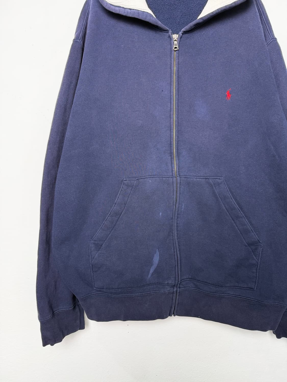 90s 폴로 랄프로렌 워시드 후디 상품이미지3