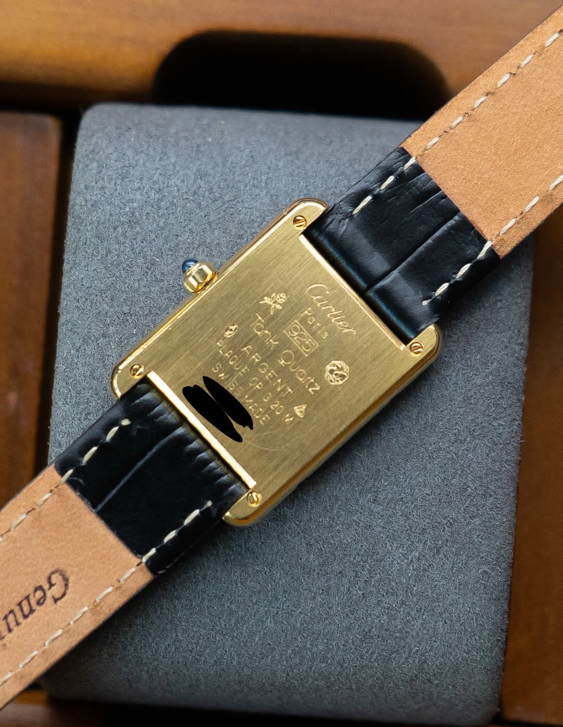 까르띠에 머스트 탱크 sm 쿼츠 빈티지 시계 상품이미지2