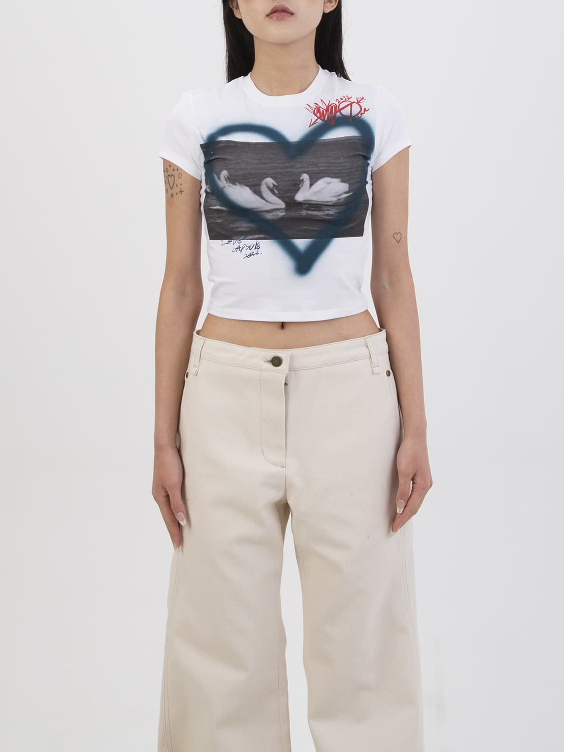 TheOpen Product LOVE BABY T-SHIRT 상품이미지1