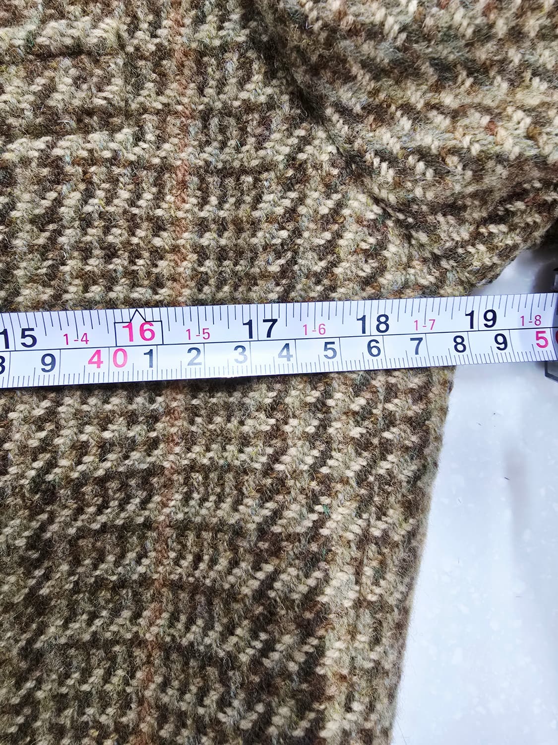 폴로 랄프 로렌 트위드 체크 자켓 (이탈리아제 / 남성용, 여성 착용 가 상품이미지8