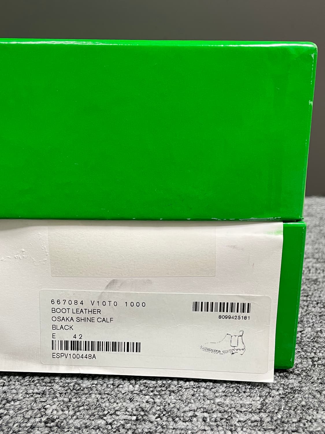 새상품 보테가베네타 첼시 부츠 구두 42 사이즈 상품이미지10