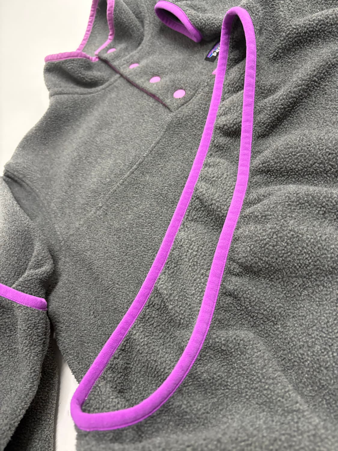 빈티지 파타고니아 신칠라 스냅티 그레이 우먼즈 S 상품이미지6