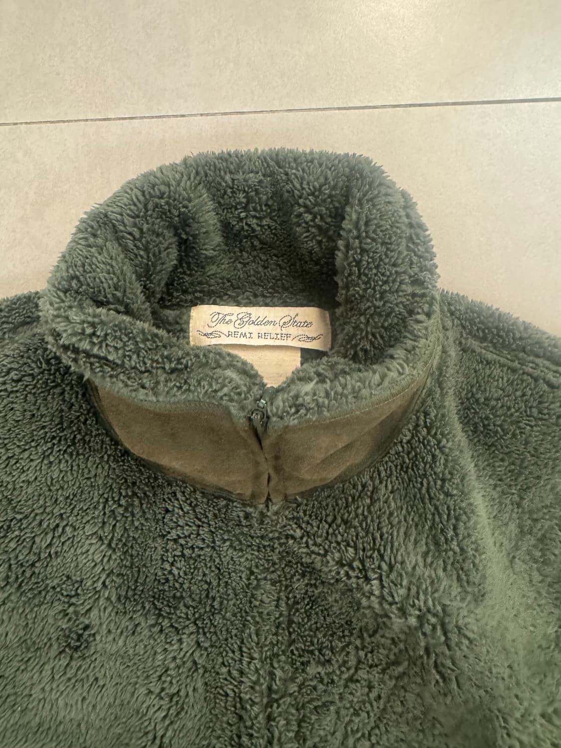 Remi Relief Shaggy Fleece Zipped Jkt 상품이미지2