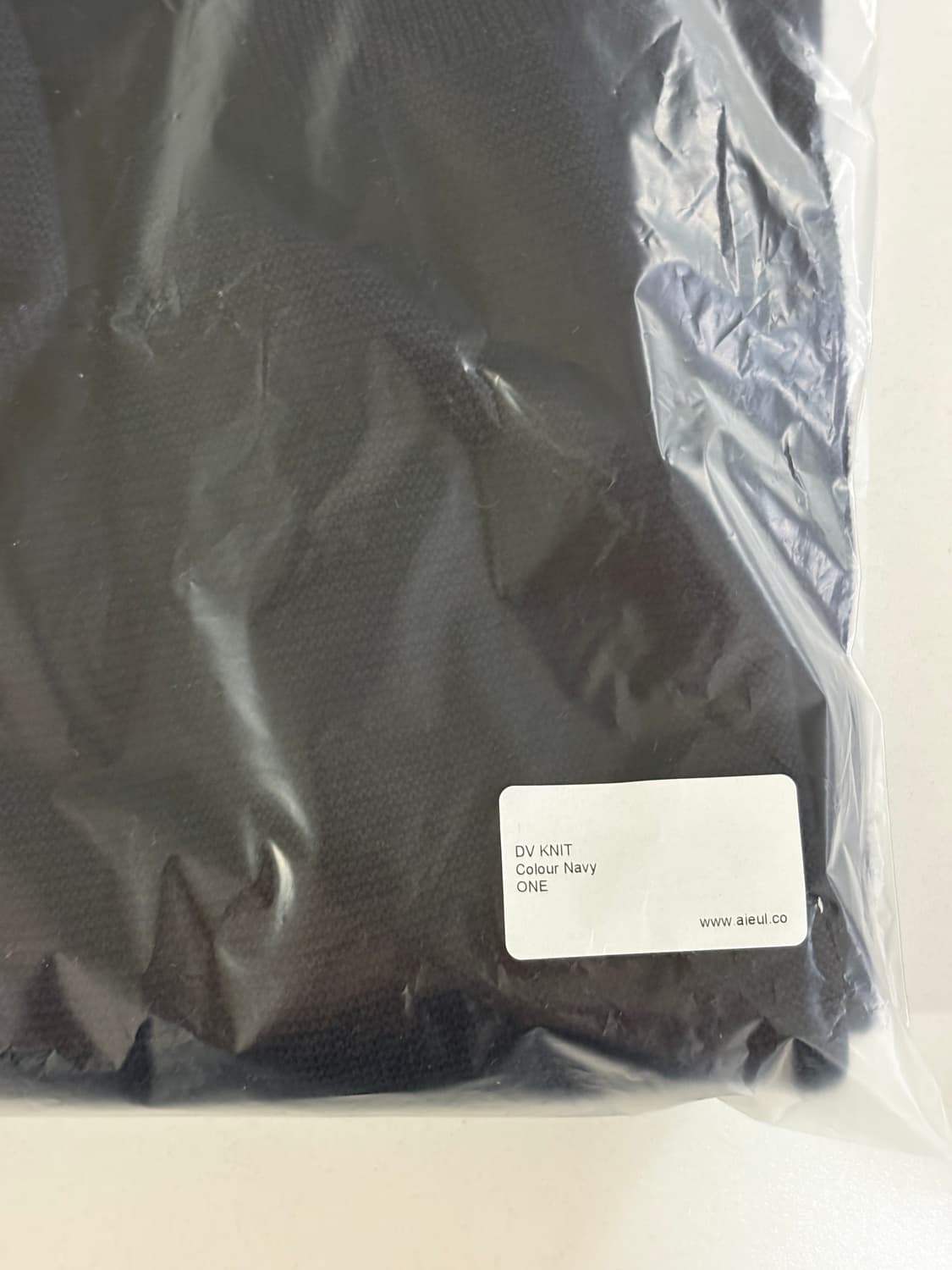 아이엘 dv knit navy 상품이미지2