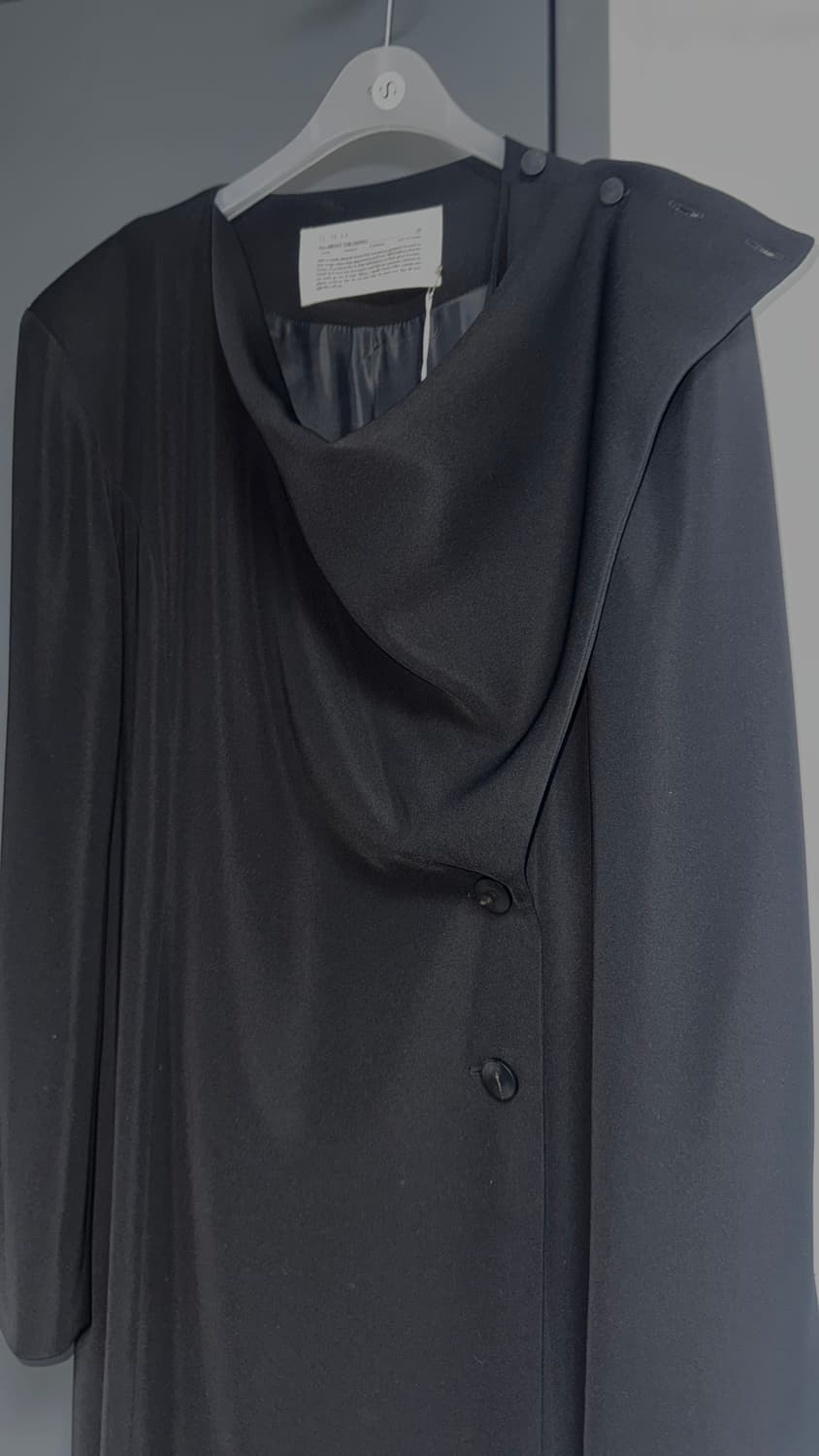 GBH DRAPING WRAP DRESS (S 사이즈) 상품이미지2