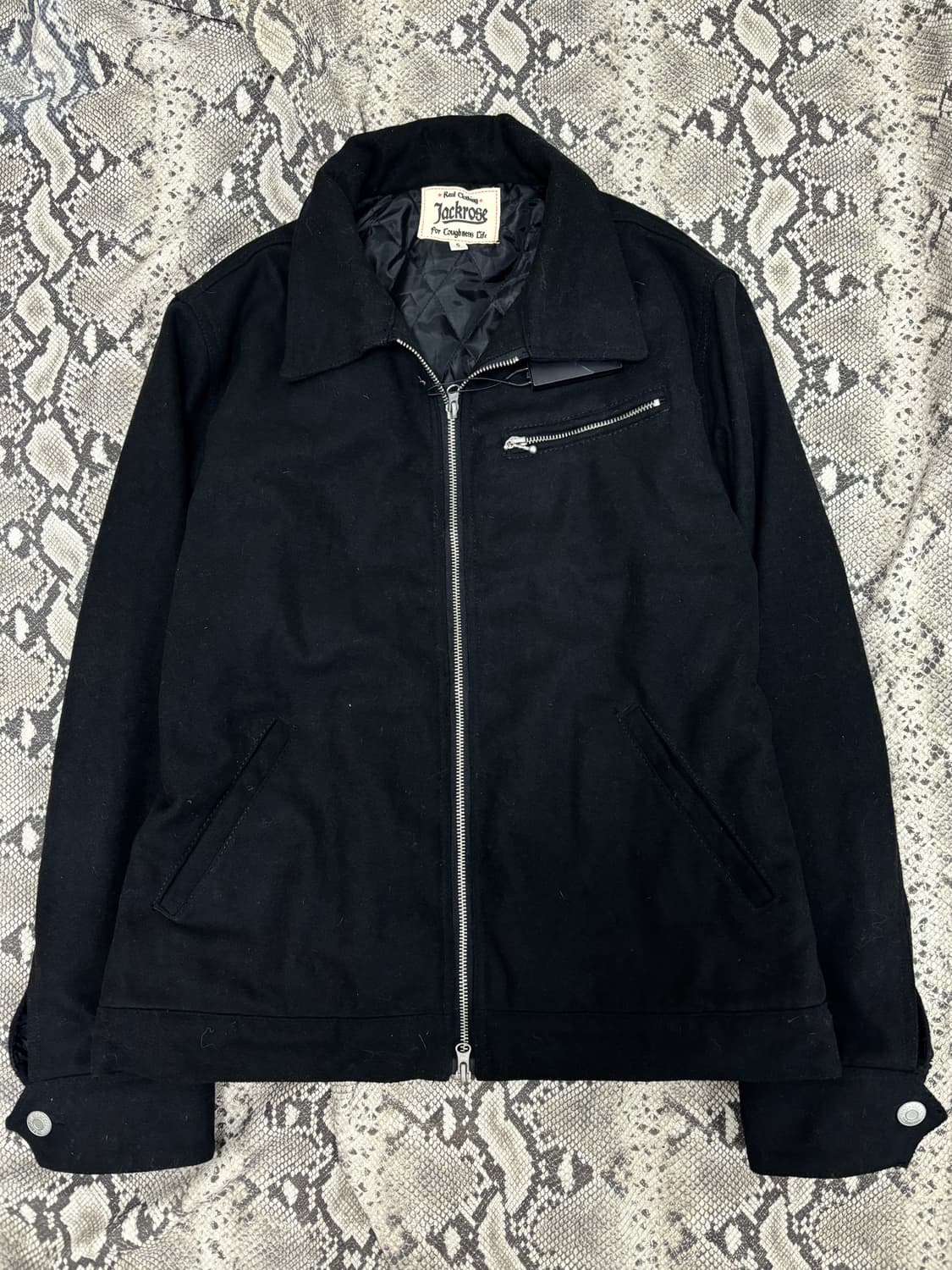 [JACKROSE] Black 2-way Wool Jacket 상품이미지3