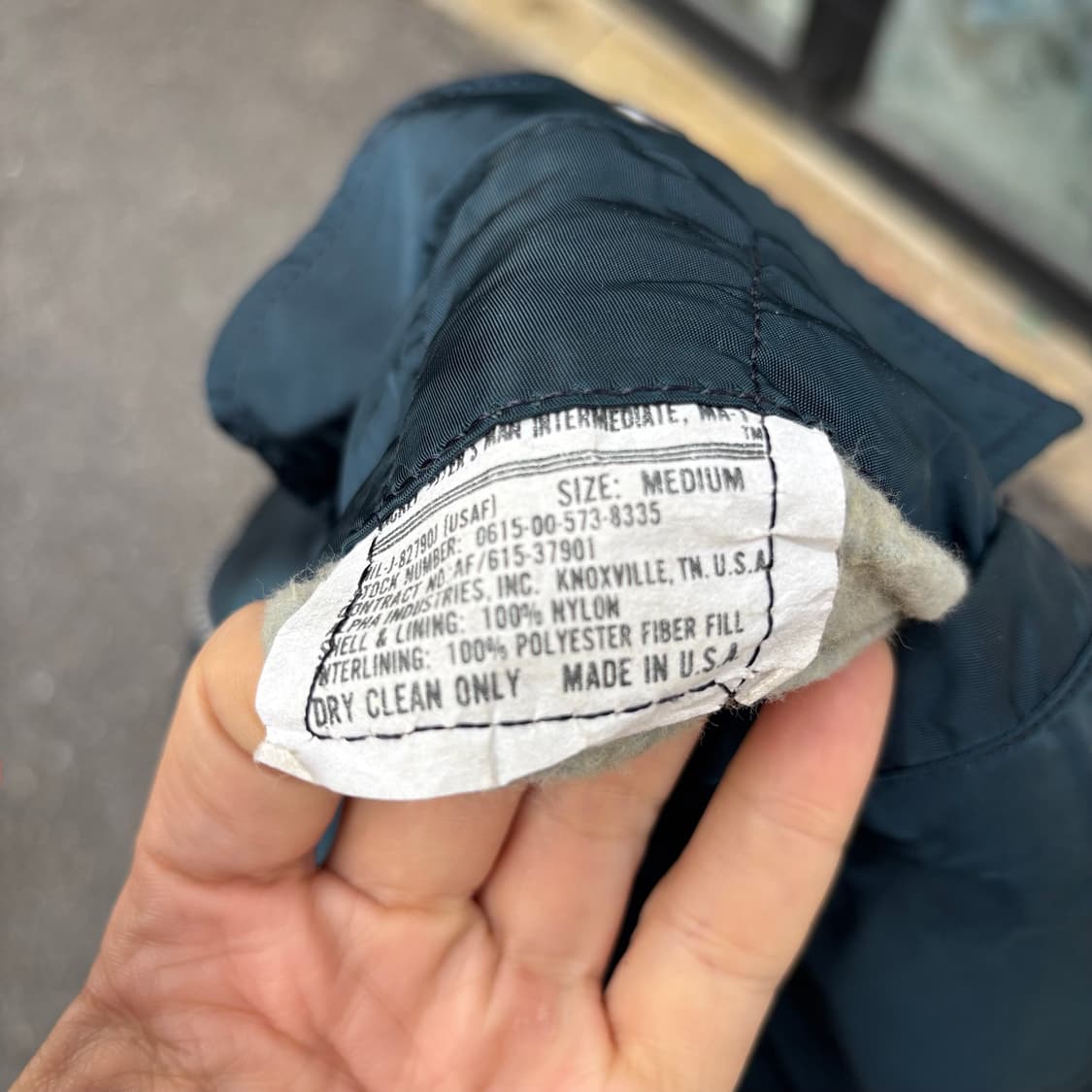 90년대 미국 알파 인더스트리 ma1 상품이미지7