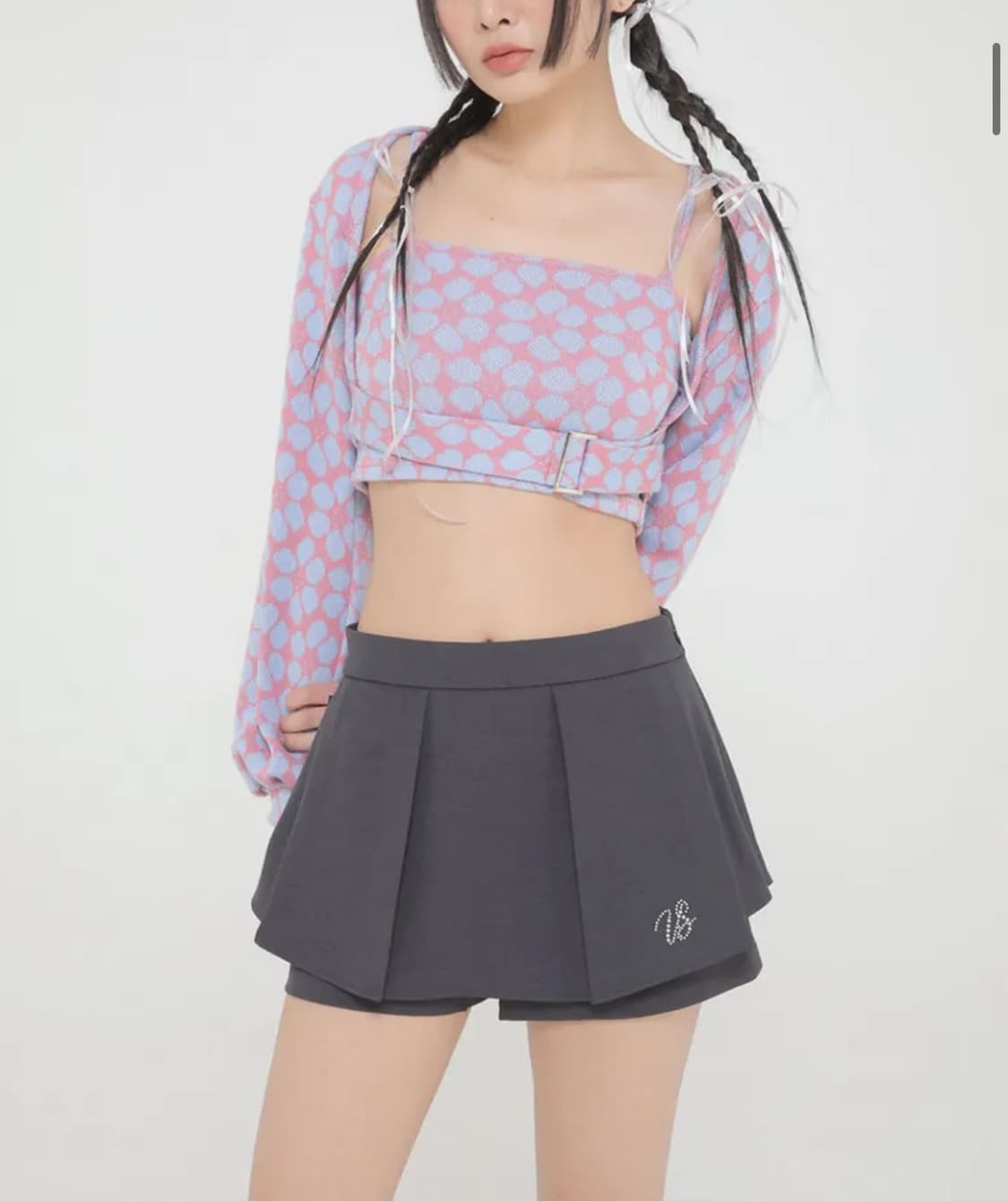 어글리쉐도우 스커트 상품이미지1