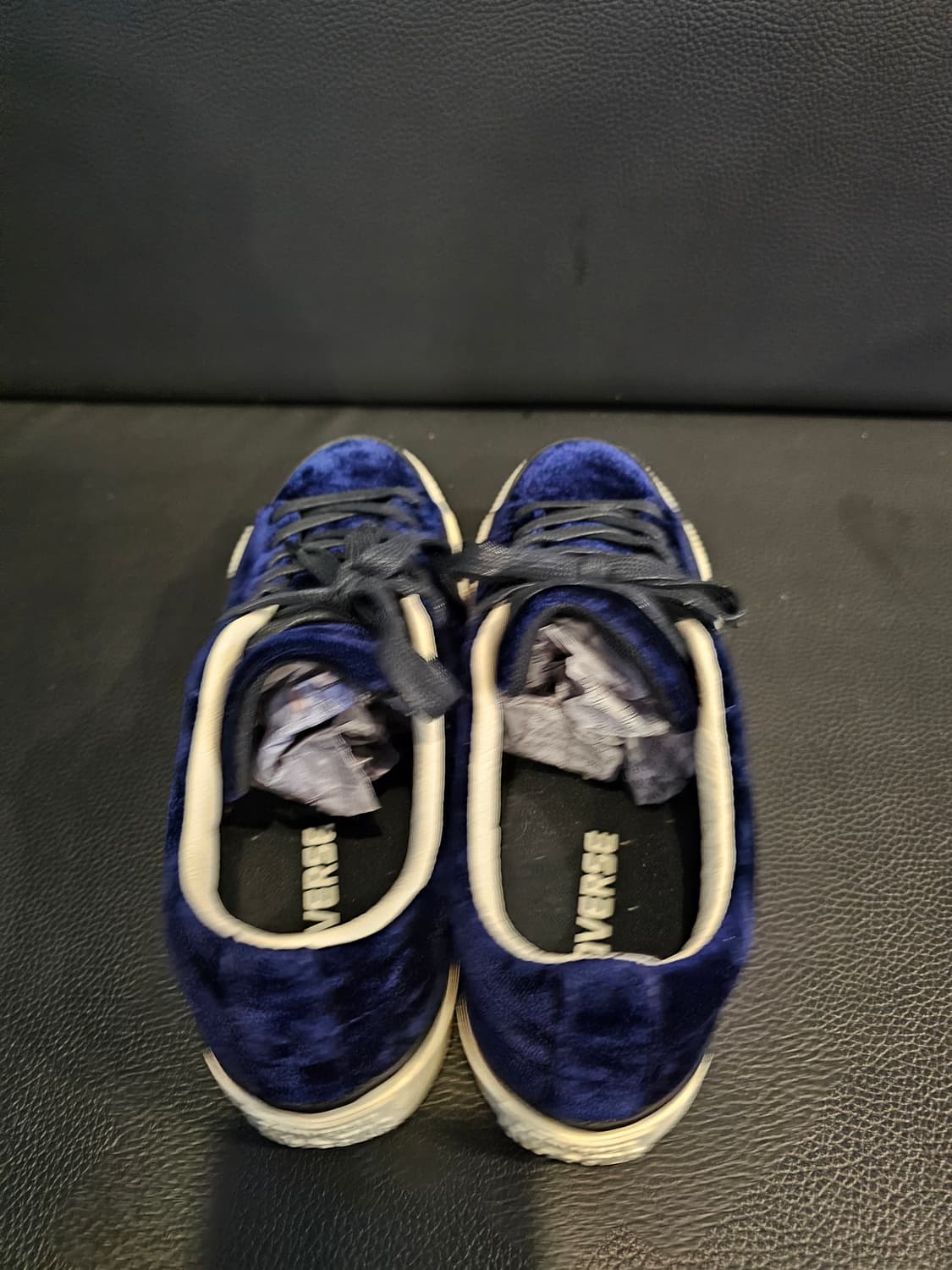 컨버스 원스타 벨벳 블랙 스니커즈 상품이미지6