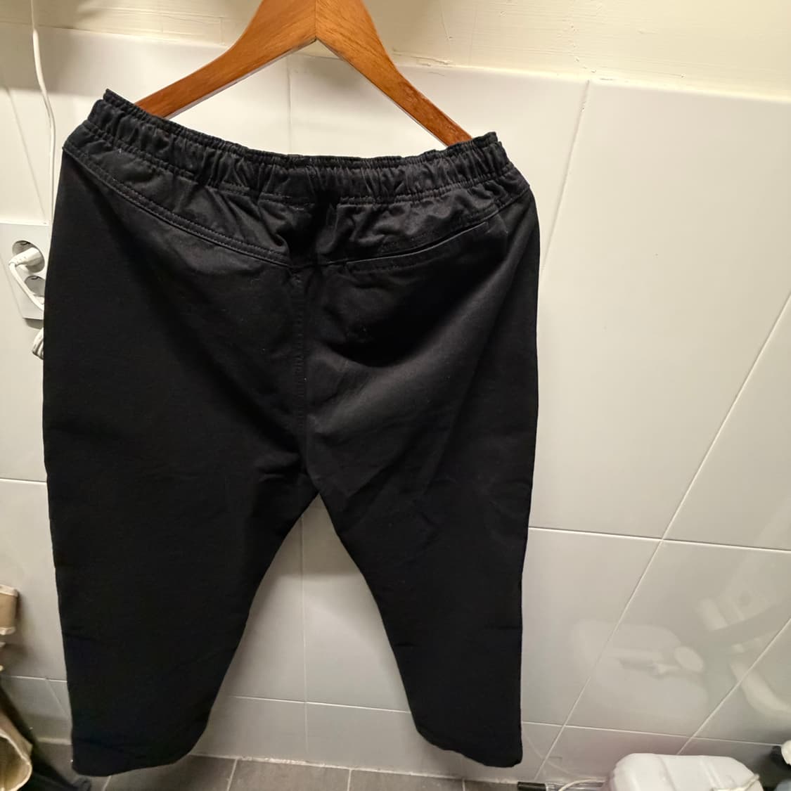 스투시 브러쉬드 비치팬츠 블랙L 상품이미지3