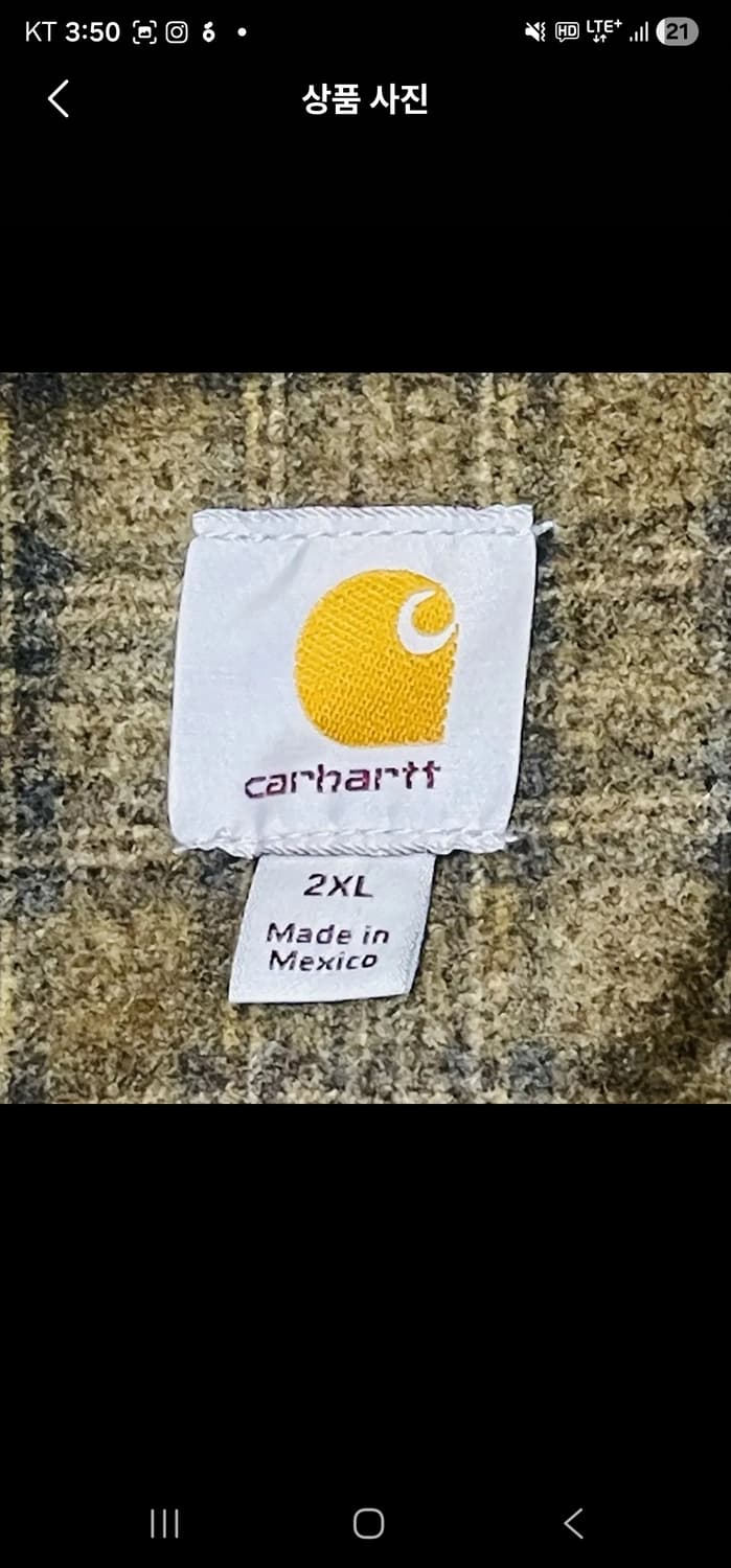 칼하트 J97 디트로이트 자켓 다크 브라운(dkb) 상품이미지9