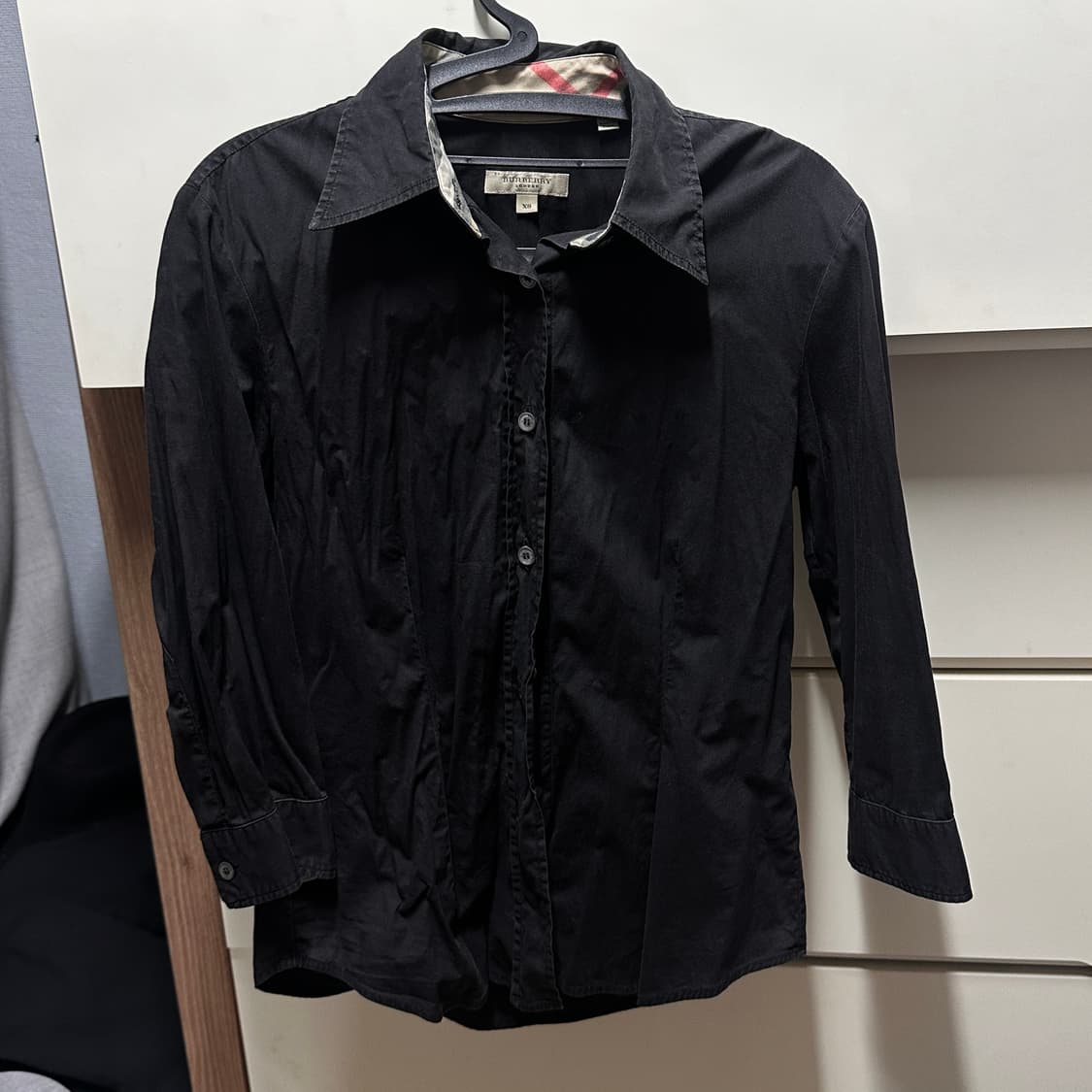 버버리 런던 블랙셔츠 xs 상품이미지2