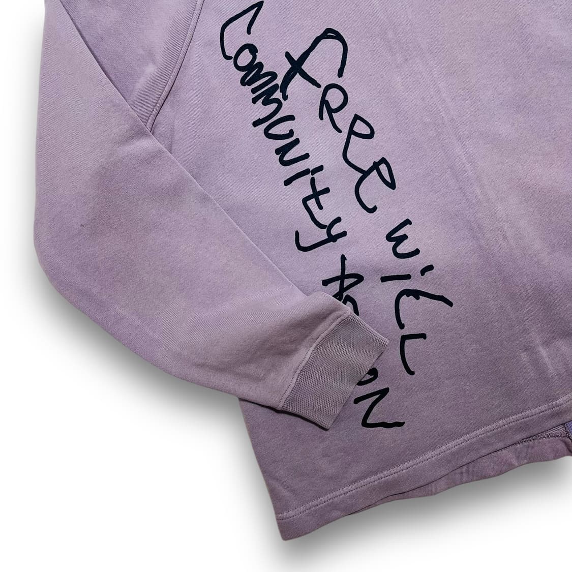 오존 커뮤니티 라이언 로고 빈티지 퍼플 후디 집업 상품이미지6