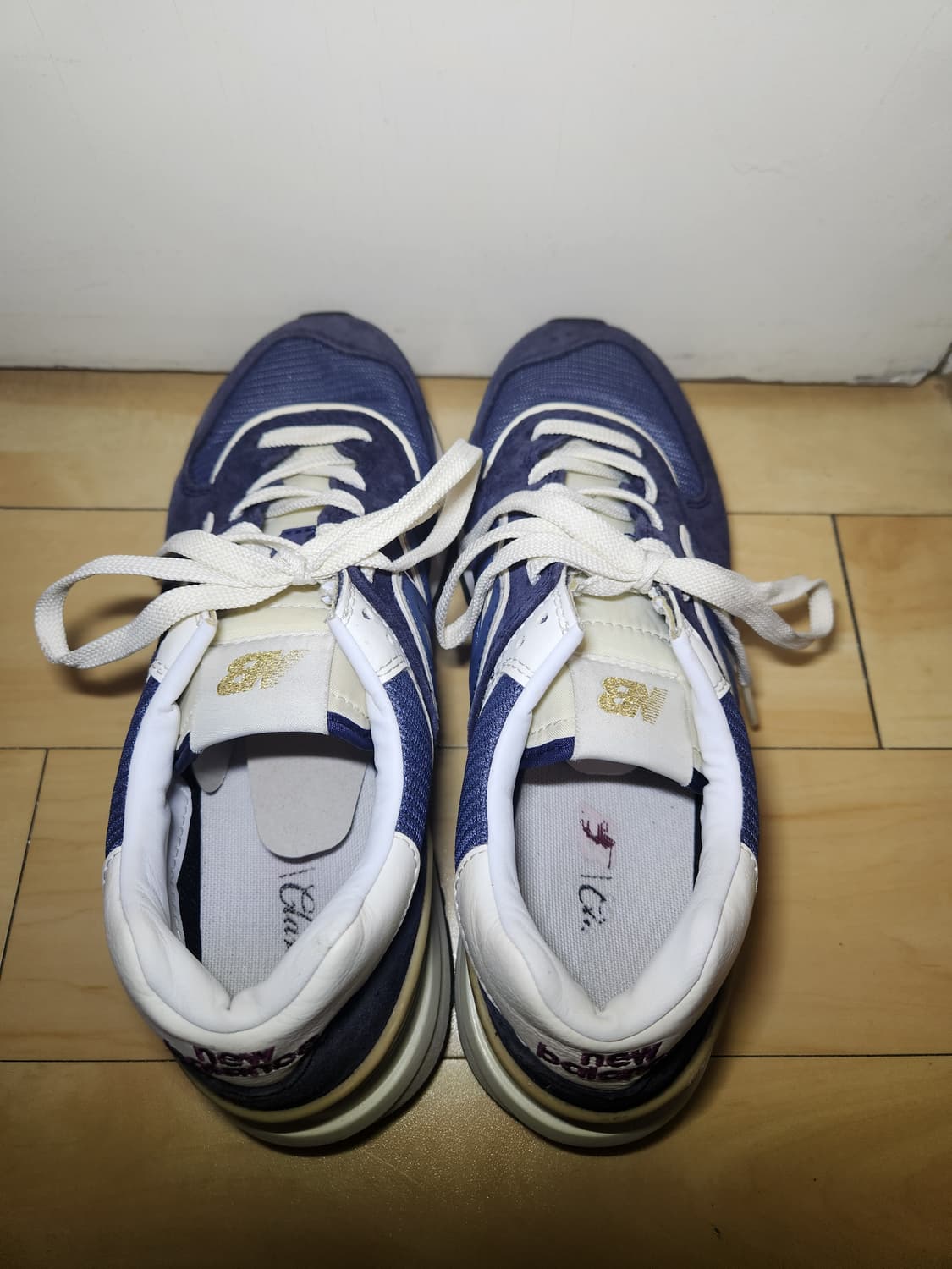 (255)뉴발란스 574 레거시 네이비 상품이미지3