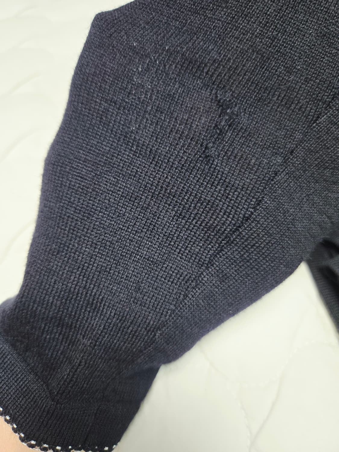 (sale) 꾸레쥬 울100 블랙 가디건 상품이미지10