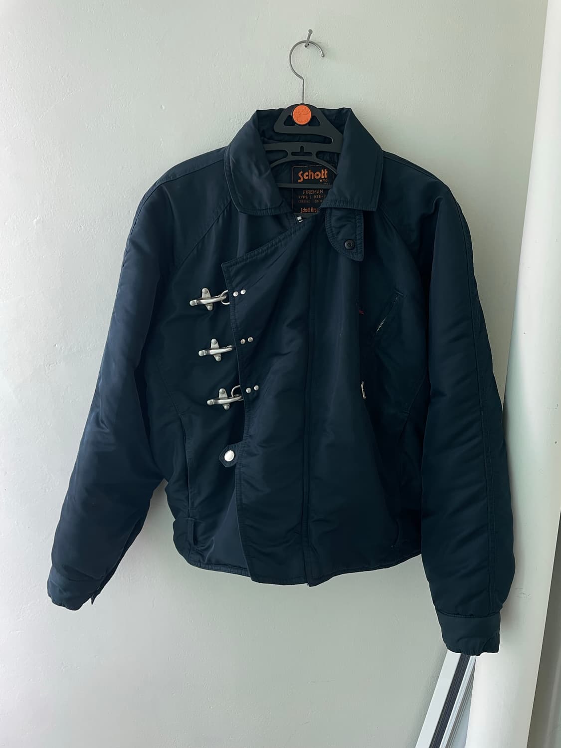 Schott 파이어맨 나일론 자켓 상품이미지2