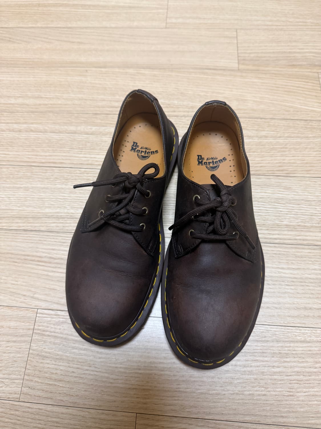 Uk5,240) 145,000원 닥터마틴 1461 크레이지 브라운 더비 상품이미지1