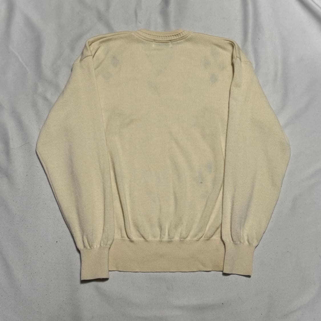 M 버버리 아가일 브이넥 니트 스웨터 상품이미지3