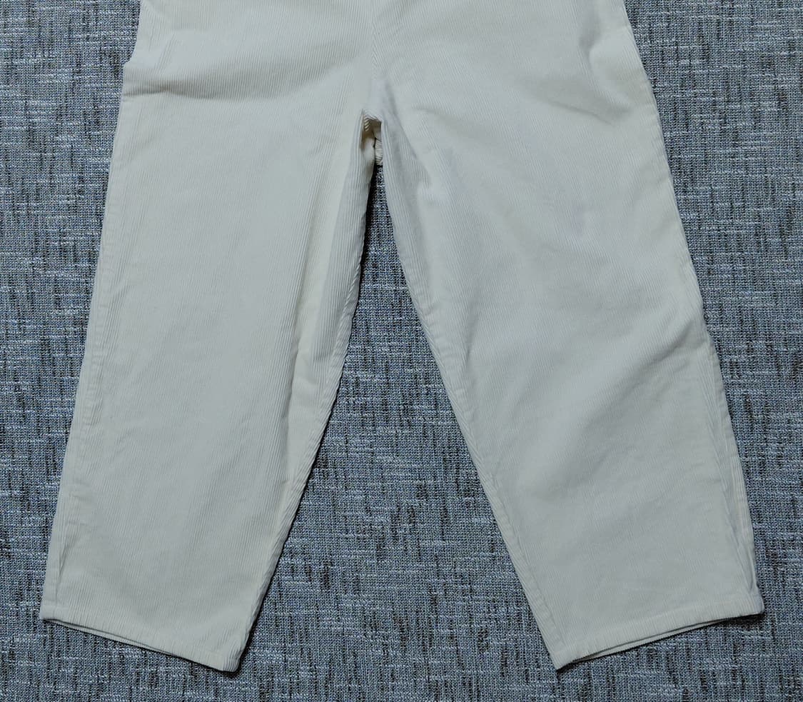 [S] LAKOLE 라콜레 코듀로이 와이드 점프슈트 (아이보리) 상품이미지3