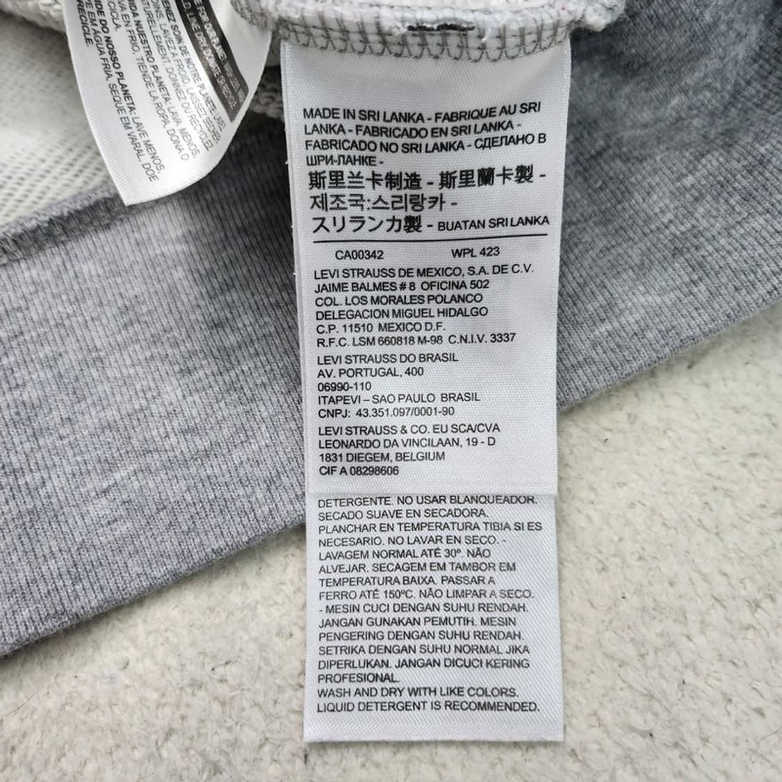 LEVI'S 배트윙 프린팅 후드티 Men M 상품이미지7