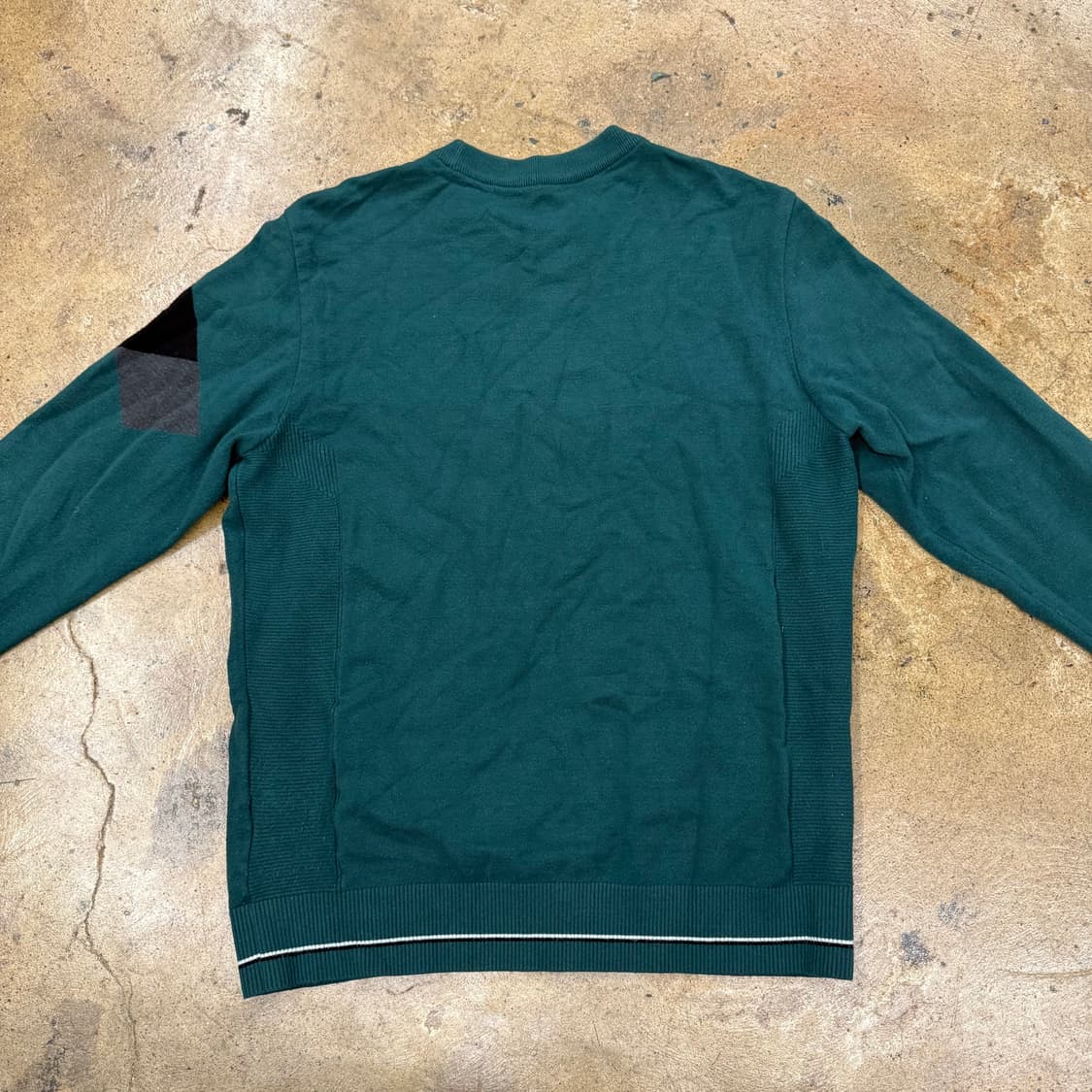 [정품/XL,105] 타이틀리스트 라운드넥 니트 스웨터 그린 b14 상품이미지4