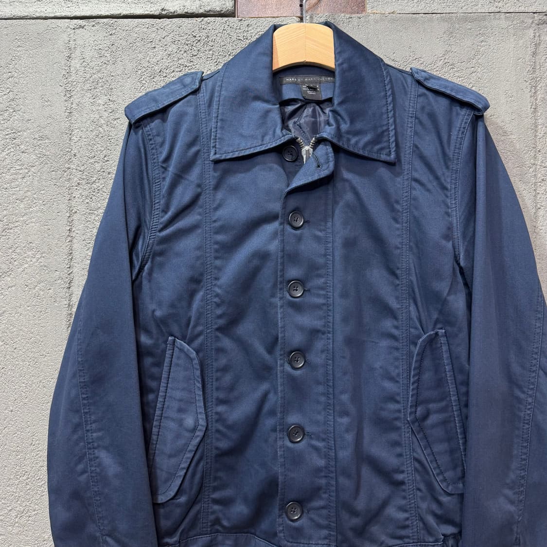 마크 제이콥스 네이비 바이커 봄버 자켓 (S)   상품이미지2