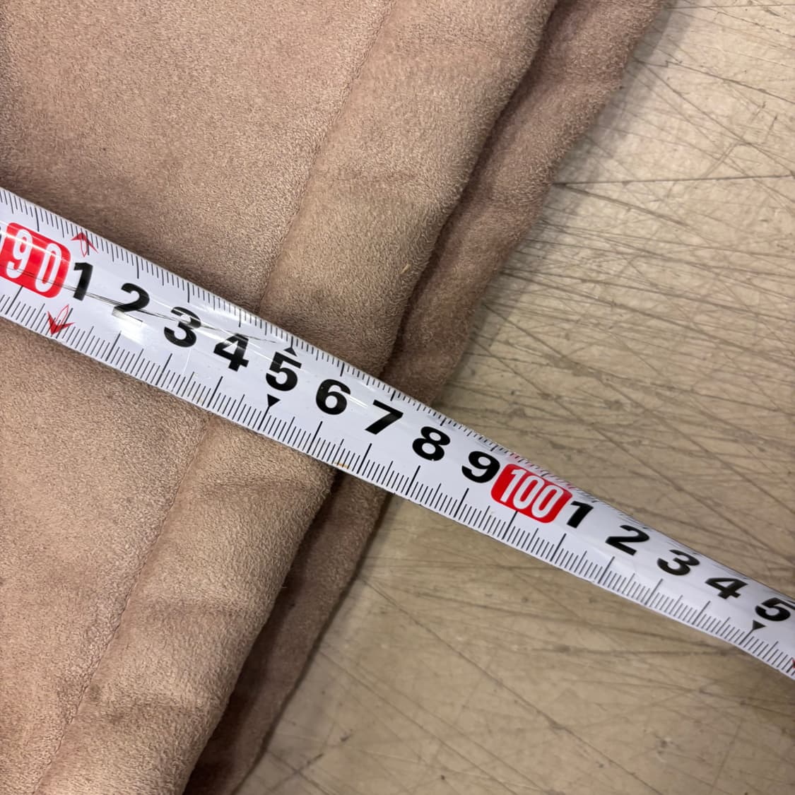 마자플라바 올드스쿨 빅로고 스웨이드 롱코트 상품이미지5