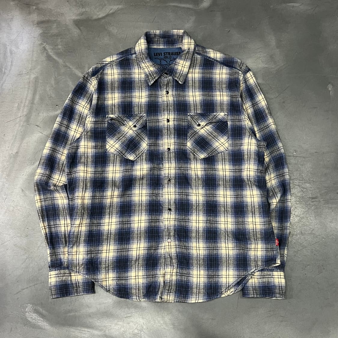  리바이스 체크 웨스턴 셔츠 y14509 상품이미지1