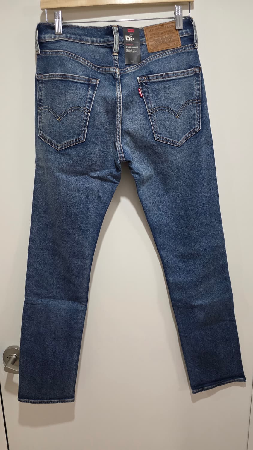 502 테이퍼 핏 셀비지 진_29507-0806 상품이미지2